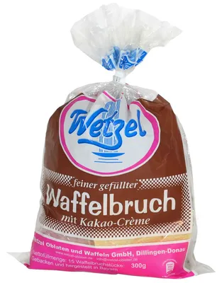Produktbild von Wetzel Waffelbruch mit Kakao-Crème 300g