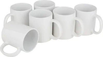 Produktbild von VBS Porzellan Kaffeebecher, 6 Stück