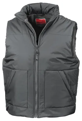 Obrázek produktu pro Dámská prošívaná vesta / bodywarmer s fleecovou podšívkou FK583 (2XL) (tmavě šedá)