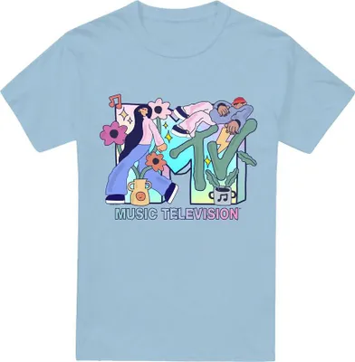 Produktbild von MTV - "Groovy" T-Shirt für Herren TV6273 (S) (Hellblau)
