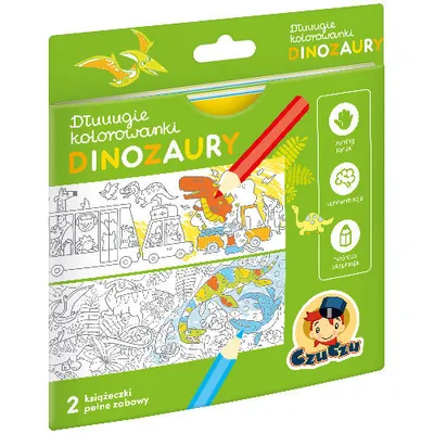 Obrázok produktu pre CZUCZU Lange Malvorlagen Dinosaurier für Kinder 73999