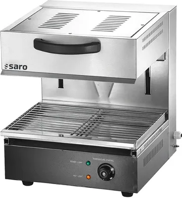 Produktbild von Saro PAVIA 1, Schwarz, Edelstahl, Edelstahl, Drehregler, 2800 W, 230 V, 50 Hz