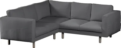 Produktbild von Dekoria Bezug für Norsborg 4-Sitzer Ecksofa, grau, Norsborg 4-Sitzer Ecksofabezug