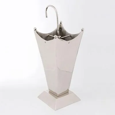 Produktbild von Casa Padrino Schirmständer Neoklassich Aluminium vernickelt Schirmdesign
