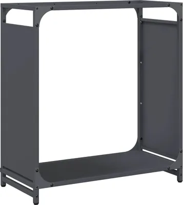 Produktbild von vidaXL Brennholzregal Anthrazit 60x28x65 cm Kaltgewalzter Stahl