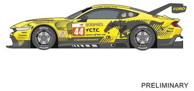 Produktbild von Ford Mustang GT3 Ford Performance No.44 Slotcar 1:32 Modell