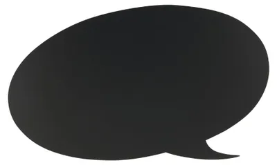 Produktbild von Securit Bubble, 53 x 1 mm, Harz, Velcro, Holz, Schwarz