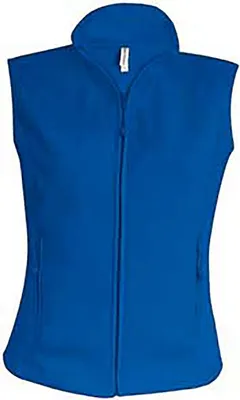 Produktbild von Kariban Damen Fleece Jacke Weste Micro Fleece-Weste Bodywarmer Fleece, Größe:3XL, Farbe:Royal Blue