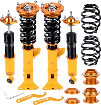 Zdjęcie produktu dla Zawieszenie gwintowane do BMW E36 Saloon Coupe Convertible Touring z płytkami pochylenia kół