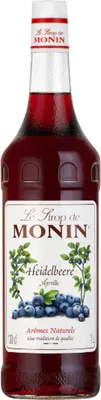Zdjęcie produktu dla Syrop Monin o smaku jagodowym – idealny do koktajli, lemoniad i deserów, 1000 ml