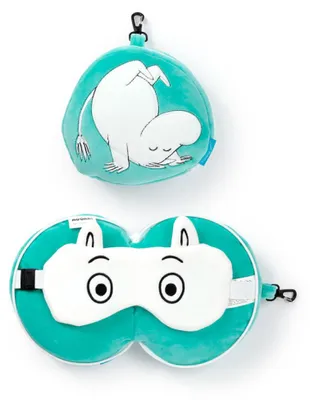 Productafbeelding van Puckator - Premium Mumin reiskussen met oogmasker, Relaxzzz