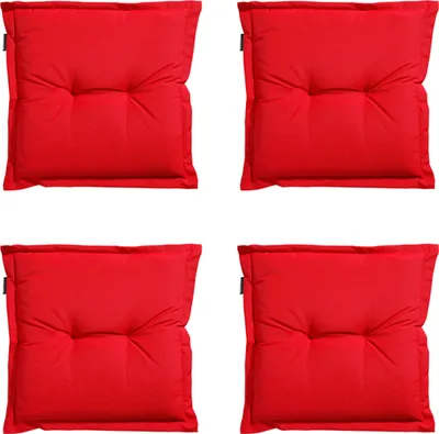 Produktbild von Madison - Sitzkissen Panama rot - Ca. 50x50 cm - 4er-Set