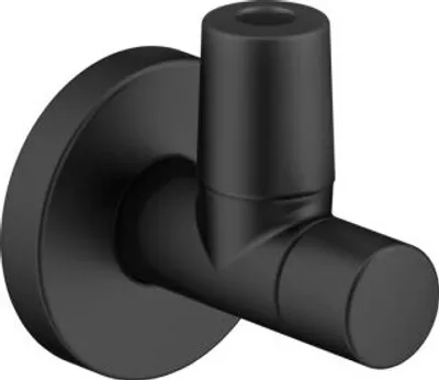 Produktbild von DURAVIT UV1690000646 Design Eckventil schwarz matt