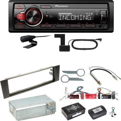 Produktbild von Pioneer MVH-330DAB Bluetooth Digitalradio Einbauset für Audi A3 8P 8PA
