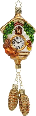 Produktbild von INGE-GLAS Weihnachts-Hänger Kuckucksuhr Deluxe