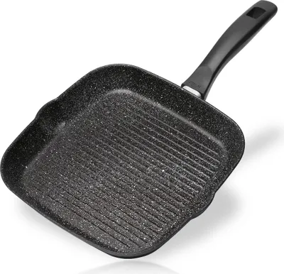 Produktbild von STONELINE® Grillpfanne 28 cm | ohne Deckel - Schwarz