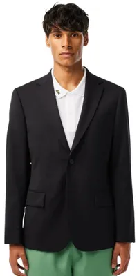 Obrázek produktu pro Pánský sako Lacoste, slim fit, vlněné, elegantní, černé
