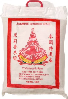 Produktbild von ROYAL THAI Bruchreis mit Jasminduft 10kg | Jasmin Broken Rice