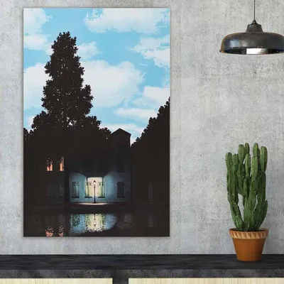 Produktbild von Wallity, FAMOUSART- CVT1487, Bunt, Leinwandbilder, 45 x 70 cm, 100% Wildleder -Leinwand