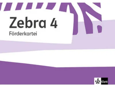 Produktbild von Zebra 4. Förderkartei Klasse 4