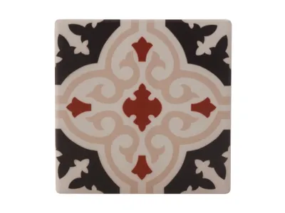 Image de Maxwell & Williams Medina Dessous de plat en céramique Bahia, Rangement en céramique, Rangement, céramique / liège, Multicolore, 9.5 cm, DU0012