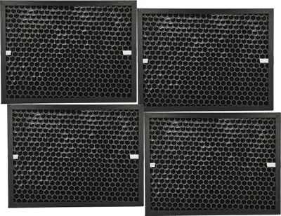 Produktbild von vhbw 4x Aktivkohlefilter Ersatz für Honeywell HRF-L710E für Luftreiniger - Luftfilter Schwarz
