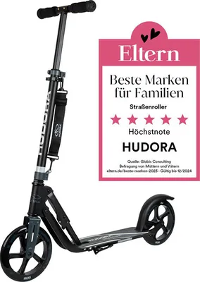 Produktbild von HUDORA BigWheel® 205, Scooter schwarz/anthrazit