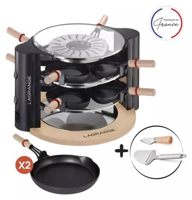 Produktbild von Raclettegerät für 8 personen 900w Lagrange 149013