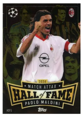 Image de HOF 5 - Paolo Maldini - Hall of Fame Chrome - 2024/2025