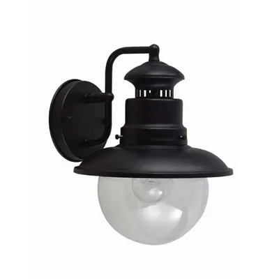Produktbild von Elstead Shipston Außen-Wandleuchte E27 Schwarz IP44
