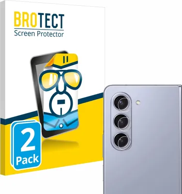 Produktbild von 2x Für Samsung Galaxy Z Fold 5 (NUR Kameraschutz) Schutzfolie BROTECT Displayschutz Display Schutz Folie Klar Transparent