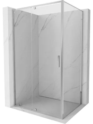Obrázek produktu pro Mexen Exo sprchový kout s otočnými dveřmi 150 x 110 cm, průhledný, chrom - 819-150-110-01-00