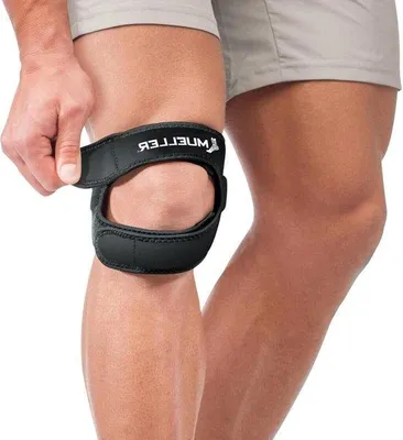 Produktbild von Famanu Kniebandage mit verstellbarer Kompression - Schwarz