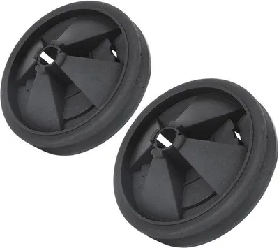 Produktbild von Silikonisches Abfalldeckel Set 2er, 87 mm Durchmesser, für Dreifachspülung, neu