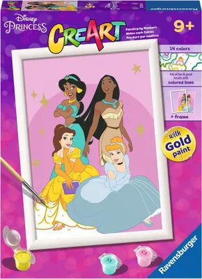Produktbild von Ravensburger CreArt Disney Prinzessinnen