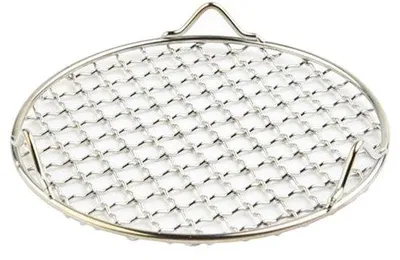 Produktbild von Famanu Grillrost für Außenbarbecue - Rostfreies Edelstahl-Kochgitter - 26 cm