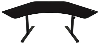 Produktbild von Arozzi Arena Angelo Gaming-Schreibtisch - 225 x 71 x 71-81 cm - Reines Schwarz