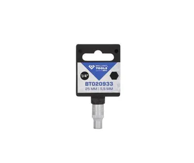 Obrázek produktu pro BRILLIANT TOOLS 1/4" šestihran 5,5 mm - BT020933