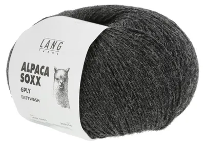 Produktbild von Lang Yarns - Alpaca Soxx 6-fach/6-PLY 0005 grau melange