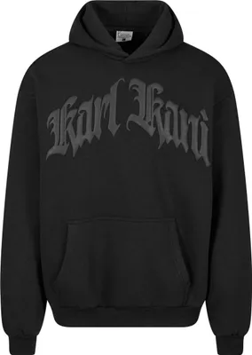Produktbild von Karl Kani Herren Hoodie OLD ENGLISH S M Schwarz