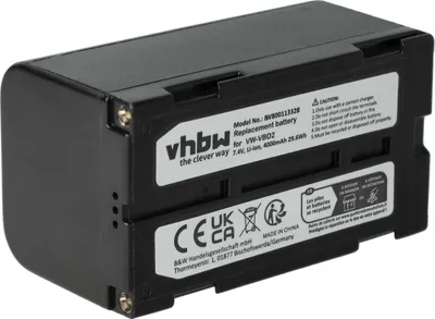 Produktbild von vhbw Akku Ersatz für Hitachi VM-BPL60 für Videokamera Camcorder (4000 mAh, 7,4 V, Li-Ion)