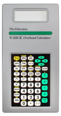 Produktbild von TI-OHD 30 X II Overheadversion des TI-30 X II B/S von Texas Instruments