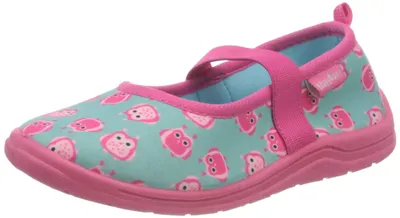 Produktbild von PLAYSHOES Hausschuh Eulen, Wohnungen, Weiblich, Kind, Blau, Pink, Muster, 28/29