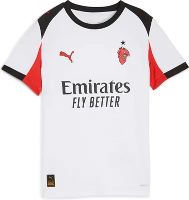 Produktbild von Puma Ac Milan 25/26 Replica Weg Junior-kurzarm-t-shirt Weiß 5-6 Years Weiß 5-6 Years