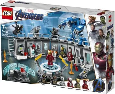 Obrázek produktu pro LEGO Super Heroes 76125 - Iron Manova dílna