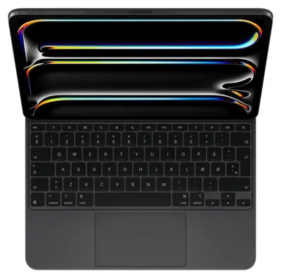 Produktbild von Apple Magic Keyboard - Tastatur und Foliohülle - mit Trackpad - hinterleuchtet - Apple Smart connect (MWR53DK/A)
