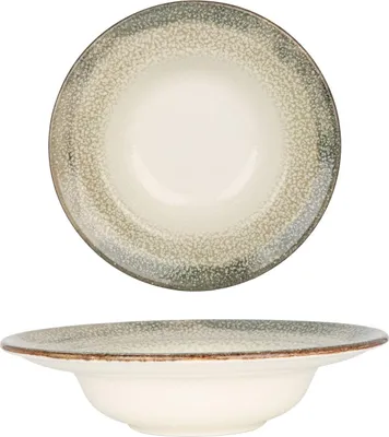 Zdjęcie produktu dla Talerz Bone Pasta - Spazio - porcelana - 25 cm (400 cm3)