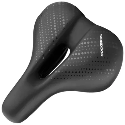 Immagine prodotto di Rockbros Sella MTB in pelle ergonomica per bicicletta - nero-blu