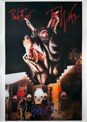 Zdjęcie produktu dla Pink Floyd - Berlin 90 - Plakat - 64x90 cm