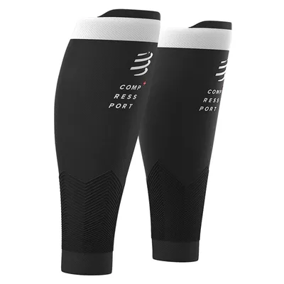 Obrázok produktu pre Compressport CALF R2v2 2020 (Race & Recovery) BLACK, veľkosť:30 - 34 cm (T1)